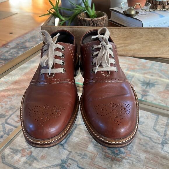 Cole Haan Wingtip Oxford Men\'s Size 8.5 Brown Leather Dress Shoe Classic main image 3